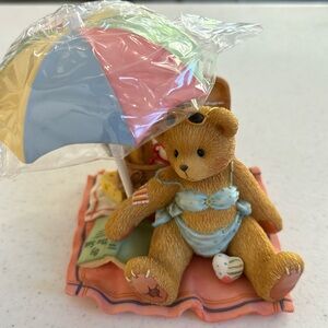 NIB Cherished Teddies, “Im Your Bathing Beauty” figurine.